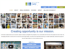 Tablet Screenshot of communitycapitalny.org